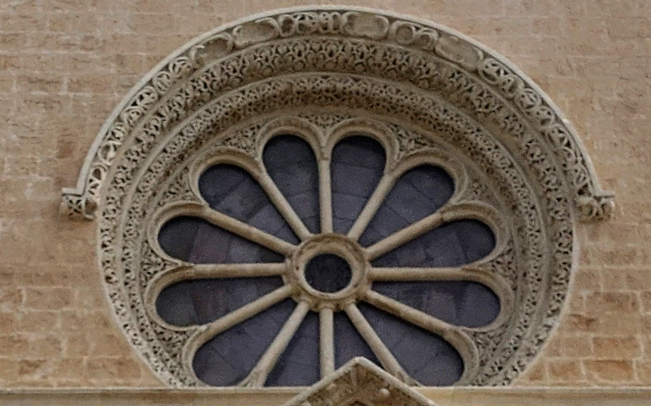 Basilica di Santa Caterina di Alessandria - Rosone